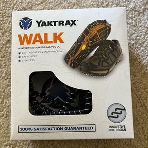 Yaktrax winter traction coil design (size L) black